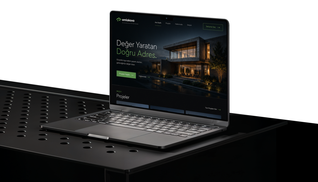 Emlakova Web Sitesi Tasarımı